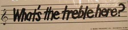 What's the treble here? Sticker